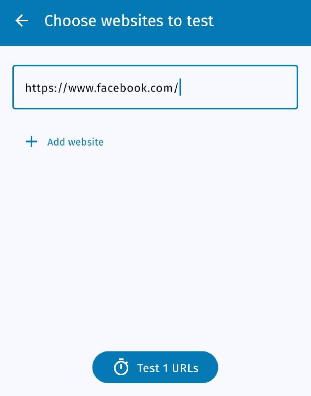 Choose websites facebook.com Choose websites facebook.com